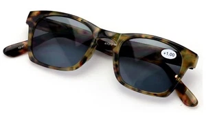 Non-Bifocal Outdoor Reading Sunglasses P3 Keyhole Marble Full Readers Unisex - Picture 1 of 16