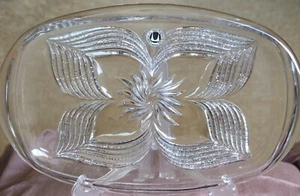Made in W Germany Original Walther Glass 35 X 23cm. Oval Dish / Plate / Platter - Picture 1 of 12