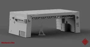 Mechanic's Bay | Legion compatible scenery - 3D printed - Picture 1 of 3