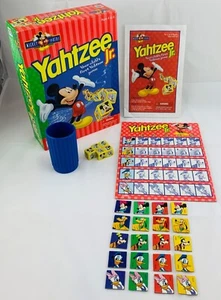 1998 Mickey Mouse Yahtzee Jr Game by Milton Bradley Complete in Great Condition - Picture 1 of 7
