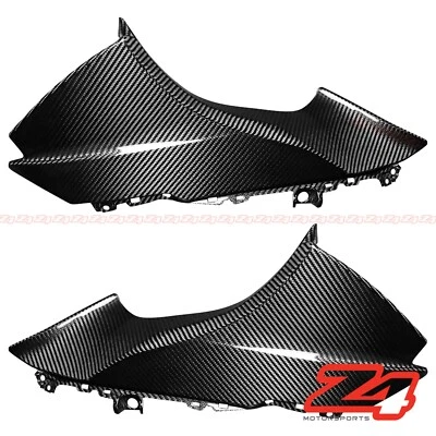 Cubierta de carenado de tablero delantero superior de fibra de carbono para Suzuki GSXR1000 RZ 2017-2025 Foto 1 de 2