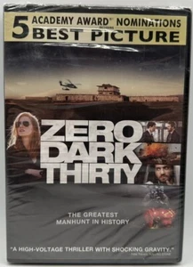 Zero Dark Thirty DVD Widescreen Edition Jessica Chastain Jason Clarke 2012 - Picture 1 of 2