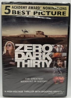 Zero Dark Thirty DVD Widescreen Edition Jessica Chastain Jason Clarke 2012 - image 1 of 2