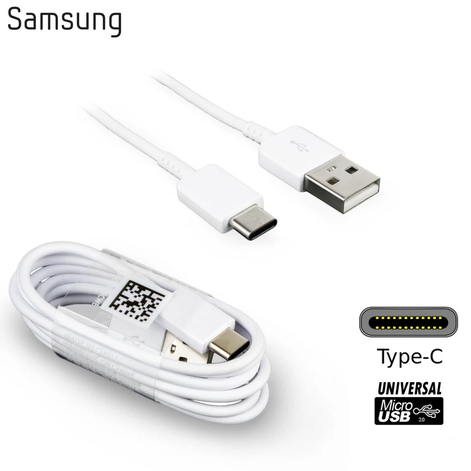 Cable de sincronización de datos de carga rápida USB tipo C genuino Samsung para LG Huawei Samsung Foto 1 de 1