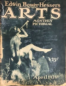 E B HESSER'S ARTS MONTHLY MAGAZINE april 1926 FIGURE PHOTOGRAPHY NATURE & STUDIO - Bild 1 von 1