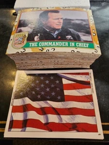1991 Topps Desert Storm Series 1 Complete Card Set (1-88) & Sticker Set (1-22) - Picture 1 of 1