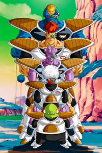Dragon Ball Ginyu Force Lineup Poster 24 x 18" SÜSS! - Bild 1 von 2