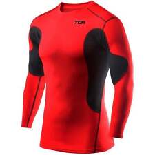 TCA SuperThermal Mens Long Sleeve Compression Top - Red