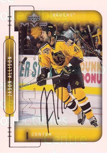 1999-00 Upper Deck MVP Silver Script #15 Jason Allison - Image 1 of 1