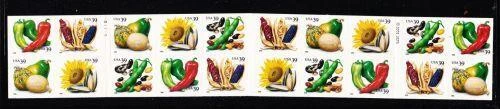 United States Scott # 4012b  39c Crops of America Booklet of 20 Mint NH - Image 1 of 1