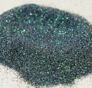 Green Flash II Iridescent Metal Flake Glitter 0.008 .008 Hex Painting Crafting - Picture 1 of 7