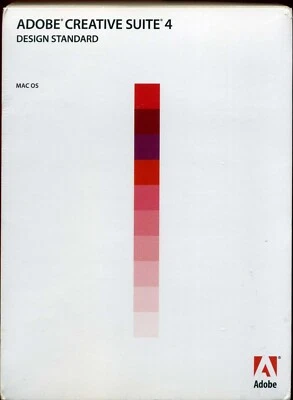 Adobe Creative Suite 4 CS4 Design Standard (Photoshop Illustrator MAC French NEW - Image 1 of 4