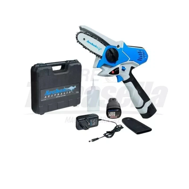 Potatore a batteria mini sega Archer 14.4v 1.5 Ah con due batterie - Immagine 1 di 1