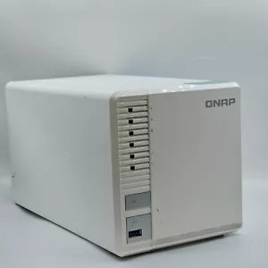 QNAP TS-328 3 Bay 2GB Desktop NAS Enclosure DISKLESS Not Working Read. DHL. - Picture 1 of 20