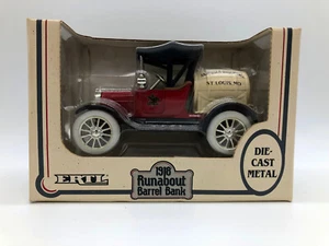 Ertl Replica 1918 Ford Model T Runabout Barrel Bank - Anheuser-Busch - NIB - Picture 1 of 11