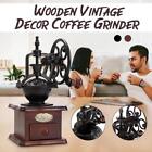 Manual Coffee Grinder Antique Cast Iron Hand Crank Mill with Drawer Coffee X49C