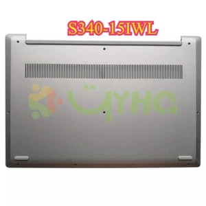 For Lenovo Ideapad S340-15IWL S340-15API Base Cover Lower Bottom Case Silver New - Photo 1/3