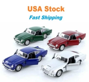 1963 Aston Martin DB5 Hardtop Kinsmart Diecast Model Toy Cars 1:38, 5'' - Picture 1 of 19