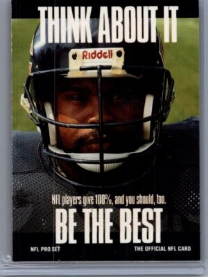 1991 Pro Set #728 Mike Singletary - Image 1 of 2