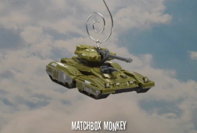 UNSC Halo Video Game M808 MBT Scorpion Main BattleTank Custom Christmas Ornament - Image 1 of 4