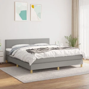 NITCA Boxspringbett 160 x 200 mit Matratze Bett Komplett Polsterbett 160 x B1U2 - Bild 1 von 11