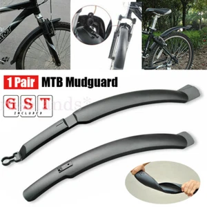 Mountain Bike Mudguard Mud Guard Bicycle Front Rear Tyre Fender Road Cycling - Picture 1 of 14