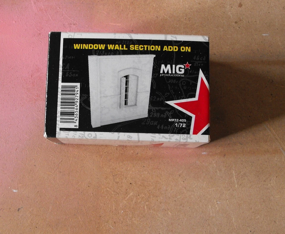 MIG SCALA 1/72 WINDOW WALL SECTION ADD ON - Immagine 1 di 1