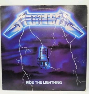 1984 METALLICA Album RIDE THE LIGHTNING Vinyl COMPLETE Lp 1ST PRESS OG - Imagen 1 de 24