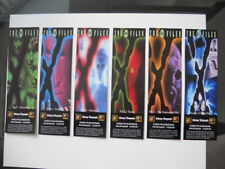  X-Files TV show Australian limited issue rare bookmarks set 1990