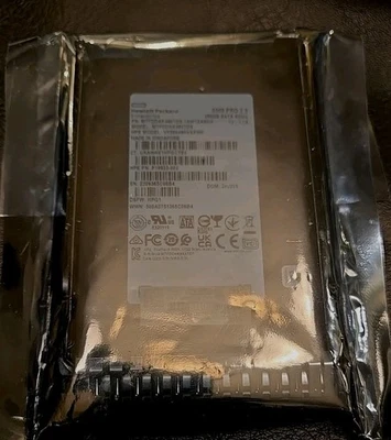 HPE 480GB SATA 6G RI Read Intensive SFF SC DS SSD 1DWPD 5300 PRO - Image 1 of 3