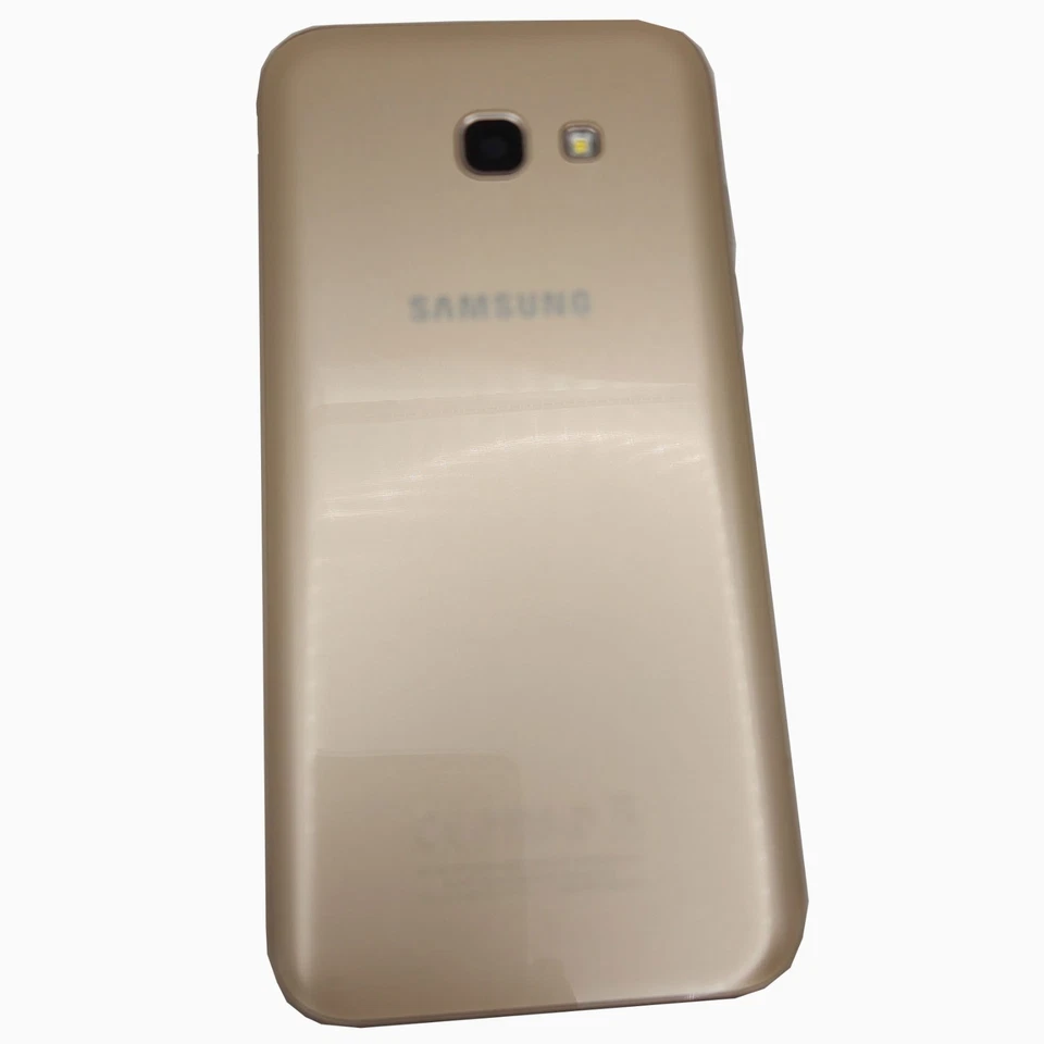 Samsung Galaxy A5 4G Dual SIM 32GB ROM + 3GB RAM Gold Sand SM-A520F FU - Image 1 of 4