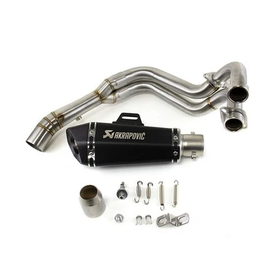 YZF R7 2021-2025 para Yamaha MT-07 sistema completo cabezal escape tubo silenciador puntas Foto 1 de 4
