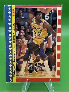 1987-88 Fleer - Stickers Magic Johnson #1 - Picture 1 of 2