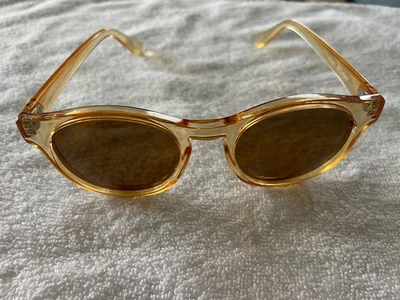 Gafas de sol polarizadas Le Specs Hey Macarena para mujer, mono rubio/marrón, talla única Foto 1 de 4