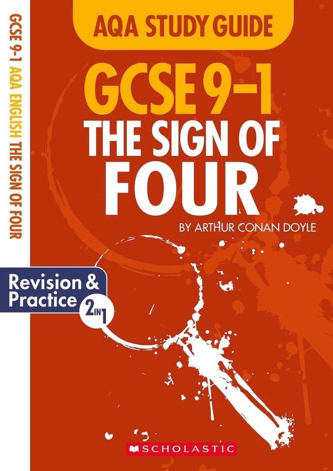 The Sign of Four AQA English Literature by Marie Lallaway Paperback Book - Image 1 of 1