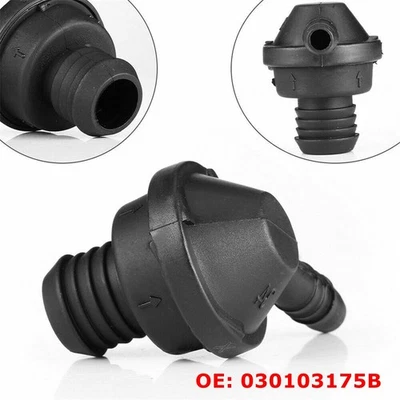 Engine Breather Crankcase Hose One Way Valves 030103175B For Audi VW Seat Skoda - Image 1 of 4