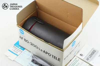 Rare [Unused Box] MINOLTA AF Apo Tele 80-200mm F2.8 G High Speed Zoom Lens JAPAN - Image 1 of 4