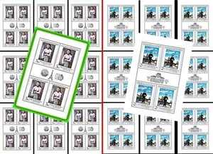 👉 CHECHOSLOVAQUIA 💲 AL POR MAYOR 💲 x20 ** PINTURAS M/S HENRI RUSSEAU Y PICASSO - Imagen 1 de 1