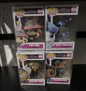 Funko Pop! Tiny Tina's Wonderlands Set 4 Stück - mit Protektoren ~ KOSTENLOSER VERSAND - Bild 1 von 9