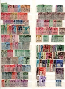 India old collection "Edward/George" stamps nice used - Picture 1 of 1