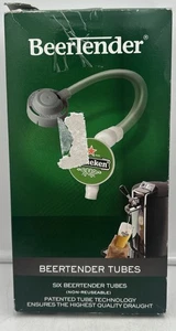 Heineken Krups Beertender Tubes New In Box 6 Sealed Tubes - Discontinued - Picture 1 of 6