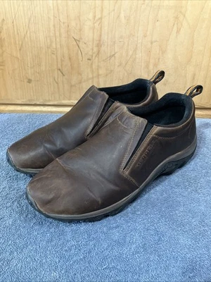 Merrell Jungle Moc Slip Ons Men's 12  Nubuck Leather Comfort Casual Shoes J60831 - Image 1 of 4