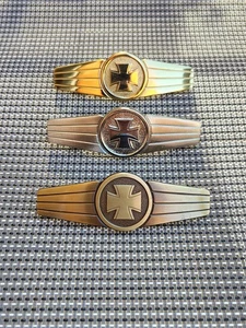 3 x BUNDESWEHR BW TÄTIGKEITSABZEICHEN Kompanie FW Schiffs Geschwaderwachtmeister - Bild 1 von 2