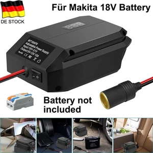 DC18V auf 12V Step Down Konverter Zigarettenanzünder Adapter für Makita 18V Akku - Bild 1 von 9
