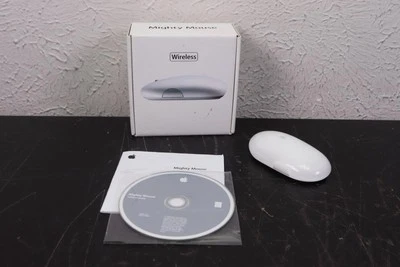 VTG Apple A1015 MA272LL/A Wireless Bluetooth Mighty Mouse W/ Software Install CD - Image 1 of 4