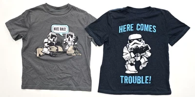 Disney Parks Star Wars Stormtrooper Boys T-Shirt Lot - Small - Great Condition! - Image 1 of 4
