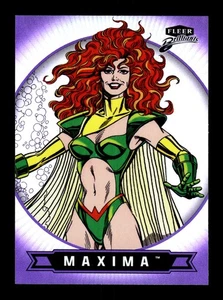 5-08-22 PWE . 2025 superman fleer brilliants #81 maxima purple parallel - Picture 1 of 2