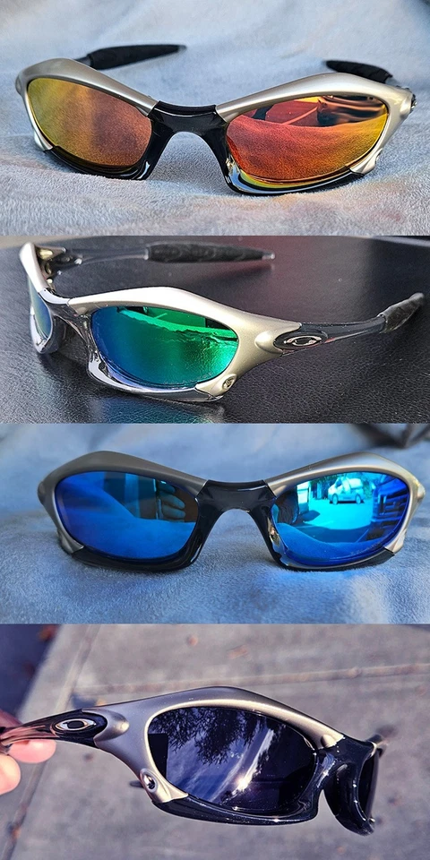 НАБОР из 5, полированный винтажный desiged соединить, набор из 5. Солнцезащитные очки Y2K сделано в США - Изображение 1 из 1