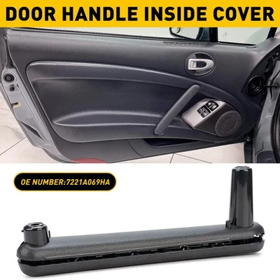 Black for 2006-2012 Mitsubishi Eclipse Front Driver Interior Pull Door Handle - Image 1 of 4