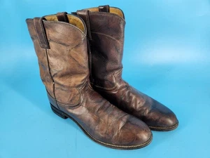 Justin Roper 3162 marmoriert braun Deerlite Herren 13D gebraucht, in einwandfreiem Zustand - Bild 1 von 8